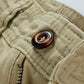 Bee Embroidery Belted Shorts