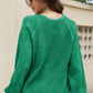 Openwork Raglan Sleeve Cardigan