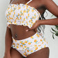 Fruit Print Frilled Bikini Set