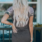 Sunflower Graphic Mixed Print Twisted Dress