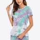 Tie-Dye T-Shirt and Shorts Lounge Set