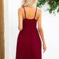Floral Spaghetti Strap Dress with Pockets