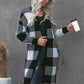 Buffalo Plaid Duster Cardigan