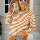 Cozy for Keeps Two-Tone Ribbed Trim Sweater