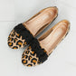 Forever Link Leopard Bow Detail Flats