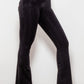 Buttoned Flare Jeans