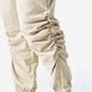 Full Size Ruched Drawstring Waist Pants