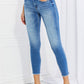 Vervet by Flying Monkey Never Too Late Full Size Raw Hem Cropped Jeans