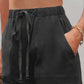 Drawstring Elastic Waist Pocket Shorts