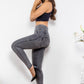 Zip Closure Skinny Jeans with Pockets
