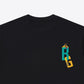 Graphic Round Neck Dropped Shoulder Cotton Tee
