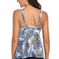 Ring Detail Strappy Neck Tankini Set