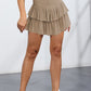 Smocked Layered Skort