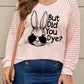 Plus Size BUT DID YOU DYE Graphic Easter Tee