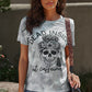 Skull Graphic Short Sleeve T-Shirt