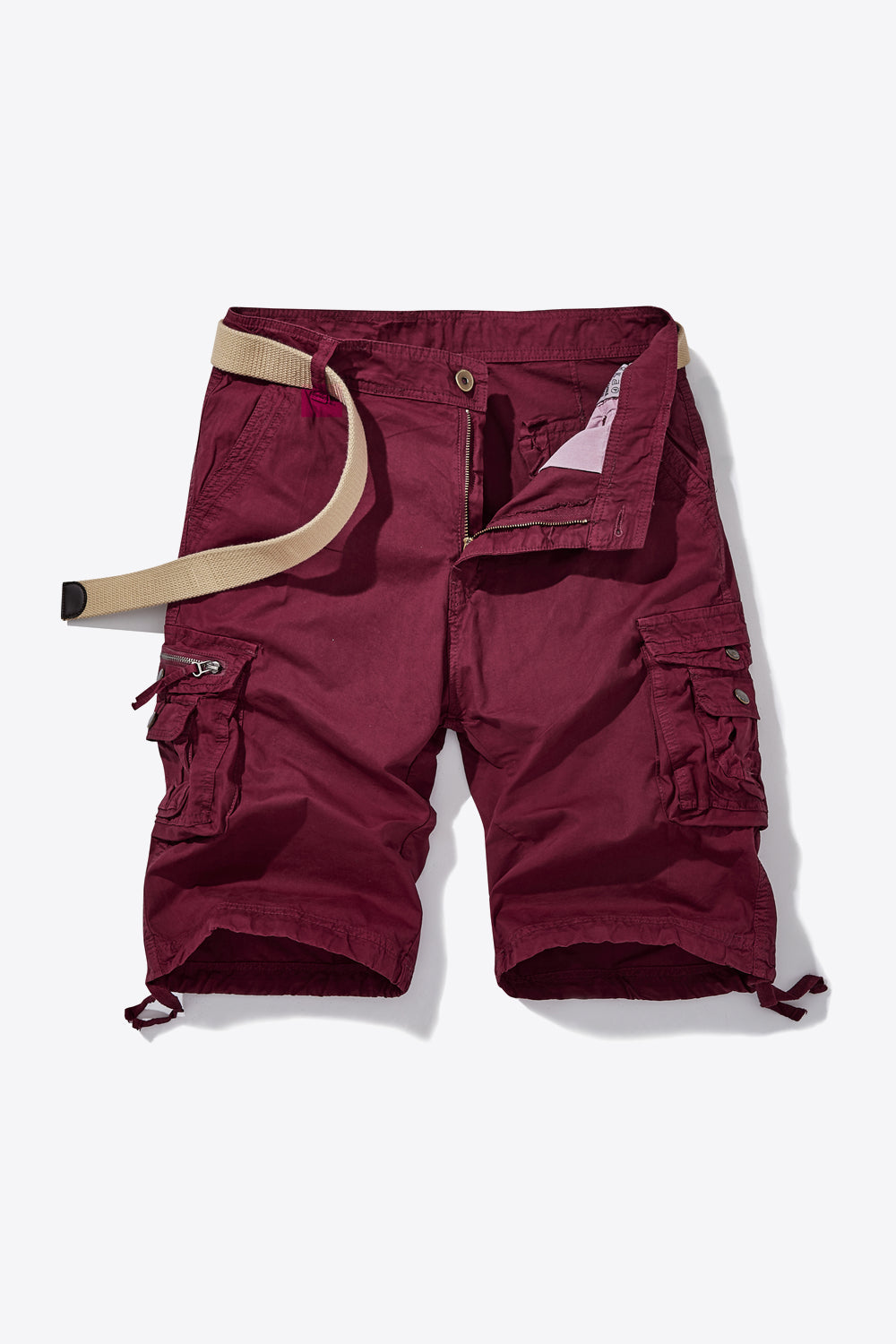 Belted Cargo Shorts