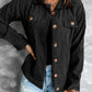 Corduroy Long Sleeve Jacket