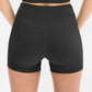 Slim Fit Wide Waistband Sports Shorts