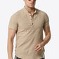 Short Sleeve Henley Tee