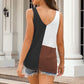 Color Block Knit Tank