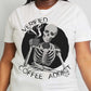 Simply Love Full Size VERIFIED COFFEE ADDICT Graphic Cotton Tee