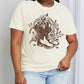 Simply Love Full Size Cowboy Boots Flower Graphic Cotton Tee