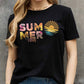 Simply Love Full Size SUMMER VIBES Graphic Cotton Tee