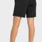 Drawstring Elastic Waist Sports Bermuda Shorts