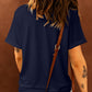 AMERICAN WOMAN Graphic Round Neck Tee