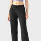 Drawstring Waist Sports Pants with Pockets
