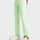 Wide Waistband Bootcut Sports Pants
