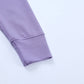 Drop Shoulder Hoodie with Slit
