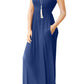 Full Size Short Sleeve Round Neck Dress with Pockets