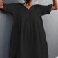 Tie Back Pocket Mini Dress