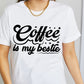 Simply Love Full Size COFFEE IS MY BESTIE Graphic Cotton T-Shirt