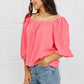 Culture Code Made For Me Full Size Long Puff Sleeve Top