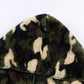 Fleece Hooded Open Front Jacket with Pockets