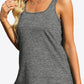 Curved Hem Square Neck Tank