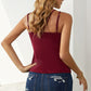 Lace Double Spaghetti Strap Cami Top