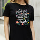 Simply Love Full Size TRUST IN THE LORD WITH ALL THINE HEART PROVERBS 3:5 Graphic Cotton Tee