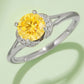 1 Carat Moissanite 4-Prong 925 Sterling Silver Ring