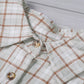 Plaid Contrast Button Front Shirt