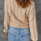 Cable-Knit Long Sleeve Sweater