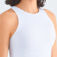 Crewneck Crisscross Back Sports Tank