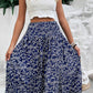 Ditsy Floral Slit High Waist Skirt