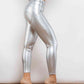 Full Size PU Skinny Pants