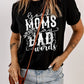 GOOD MOMS SAY BAD WORDS Graphic Tee Shirt