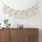 Bead Trim Macrame Fringe Wall Hanging
