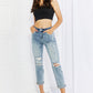 Vervet by Flying Monkey Let You Go Full Size Distressed Jeans
