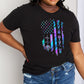 Simply Love Full Size NEVER GIVE UP Graphic Cotton Tee